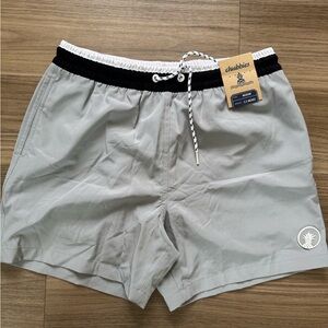 Chubbies Men's Light Gray Swim Trunks
